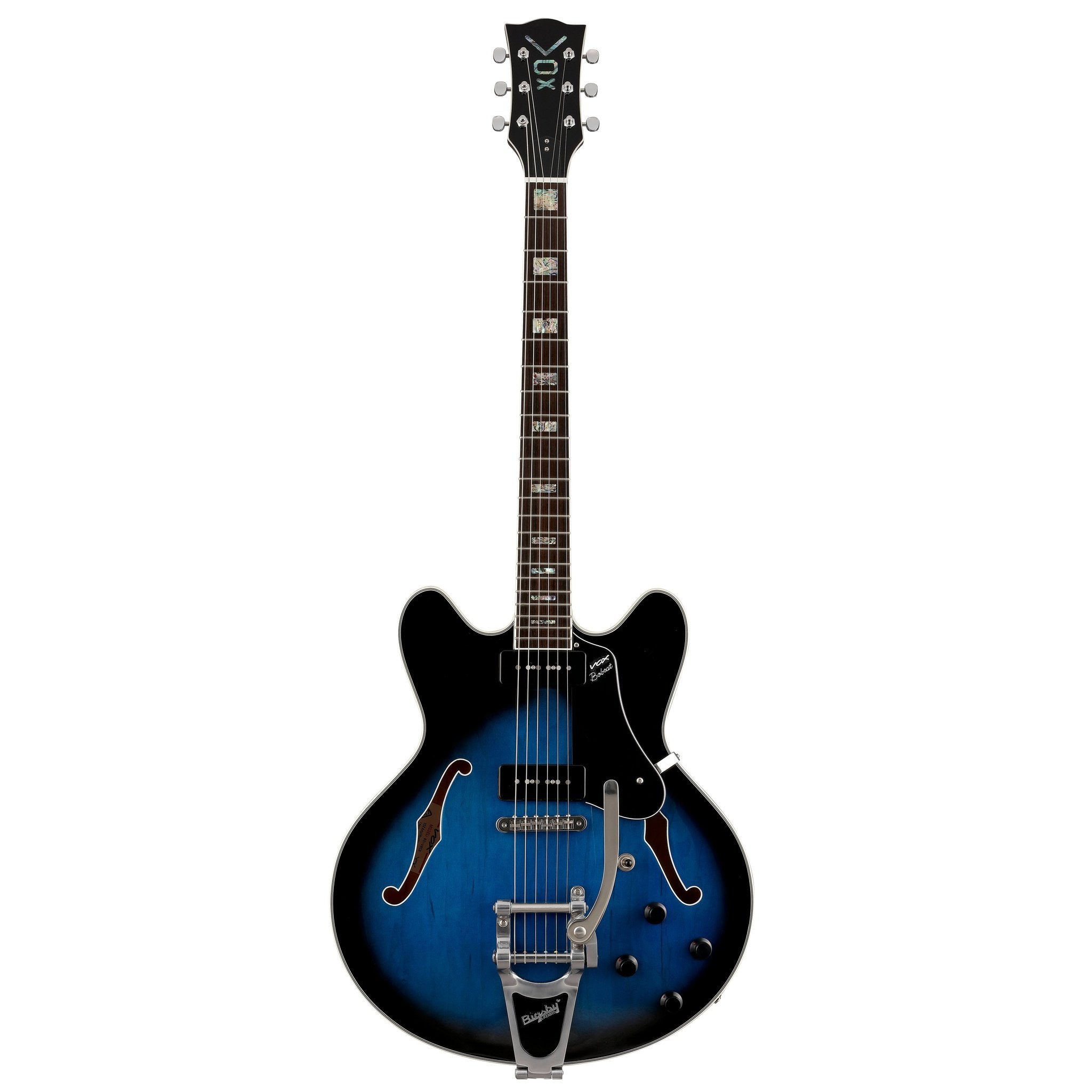 Bobcat V90 with Bigsby - Sapphire Blue